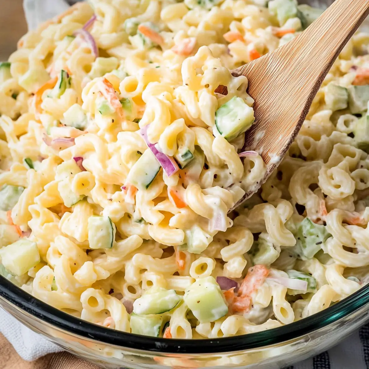 Coleslaw Pasta Salad