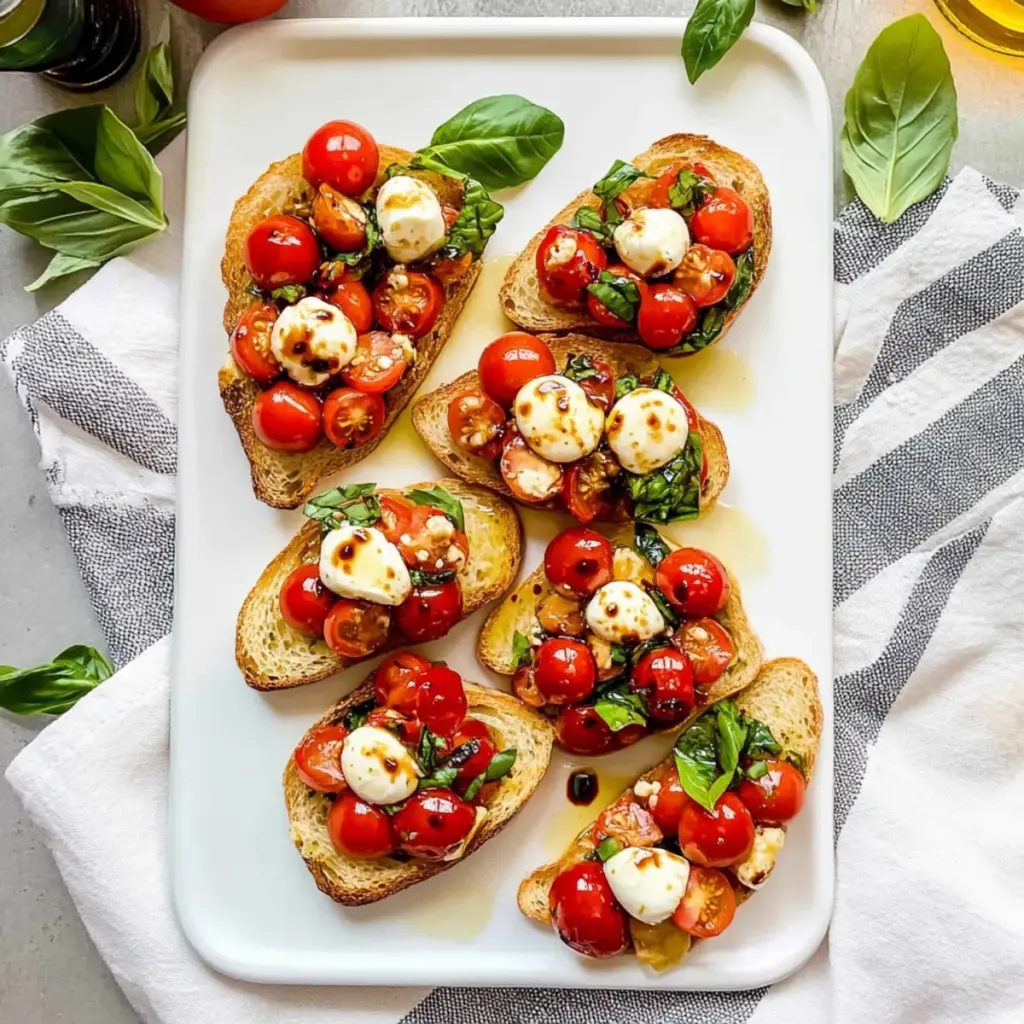 Bruschetta with Mozzarella