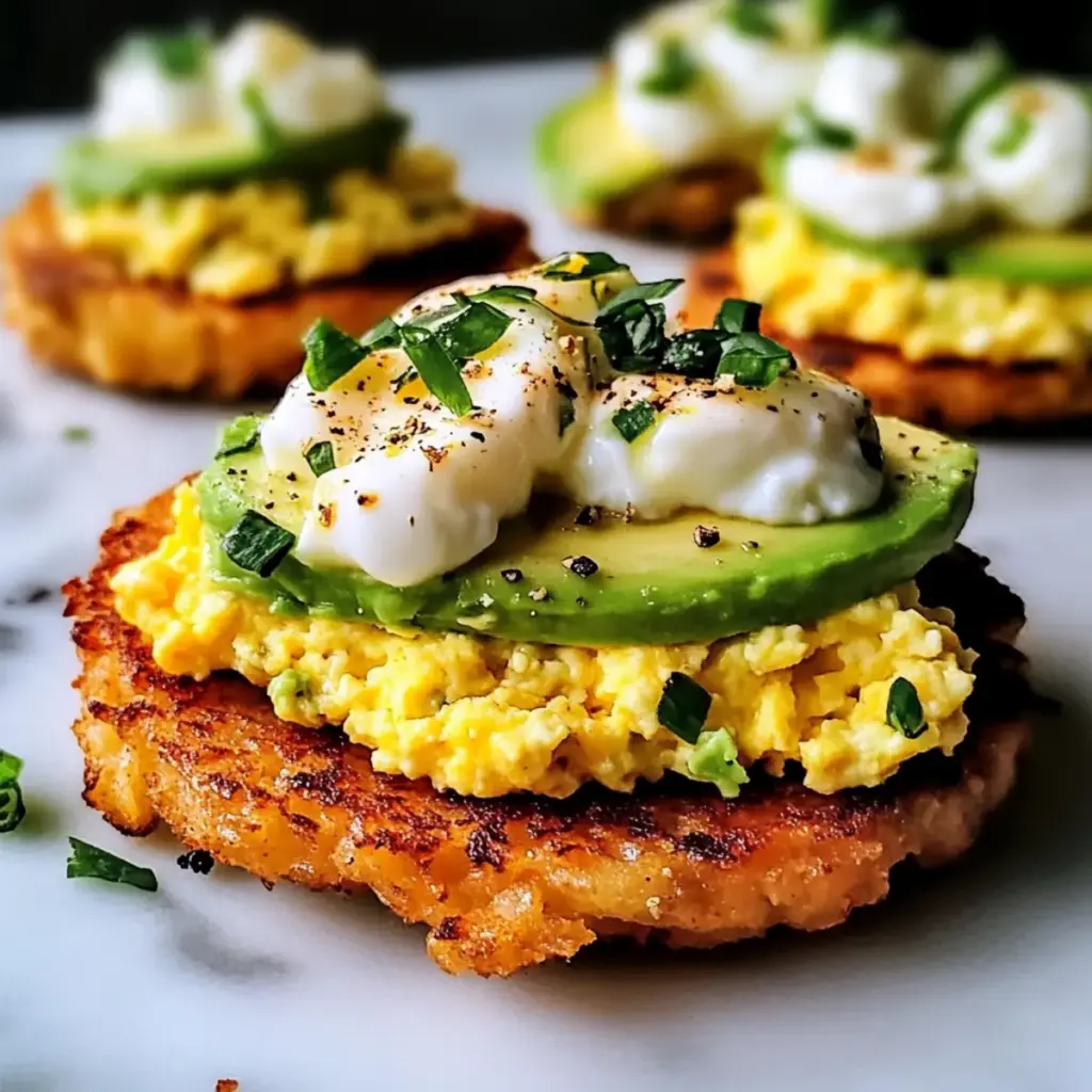 Hash Browns with Scrambled Eggs