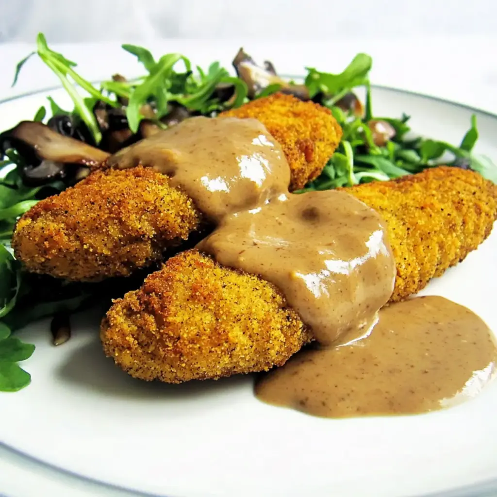 Crispy Breaded Chickpea Cutlets