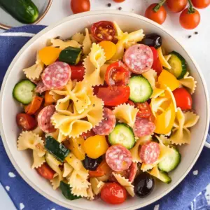 Roasted Pepper Pasta Salad