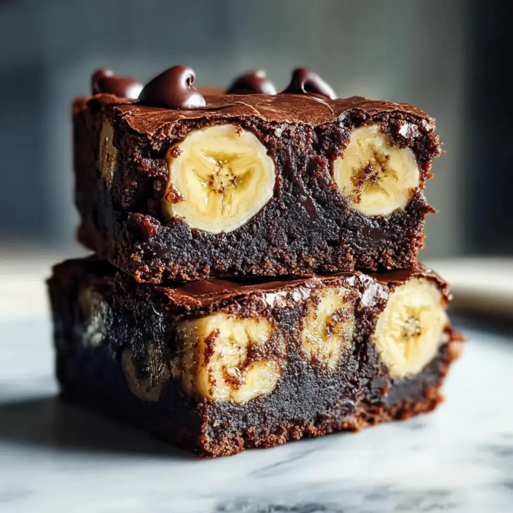 Banana Bread Brownies