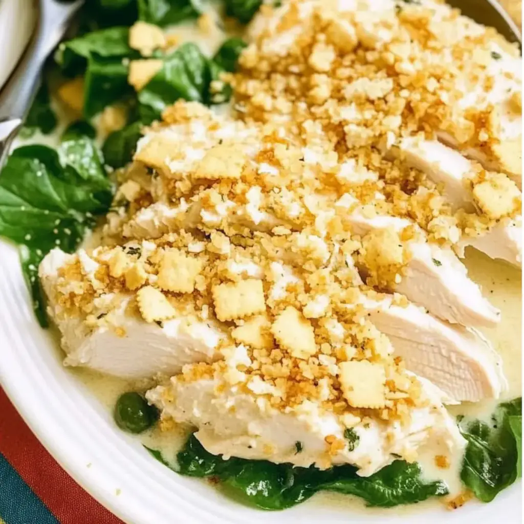 Slow Cooker Ritz Chicken