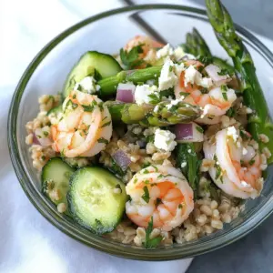 Shrimp and Farro Salad