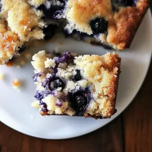 Buttermilk Blueberry Breakfast Cake