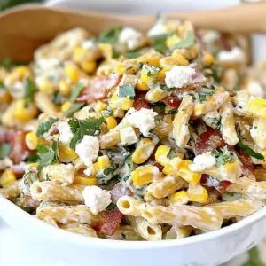 Mexican Street Corn Pasta Salad
