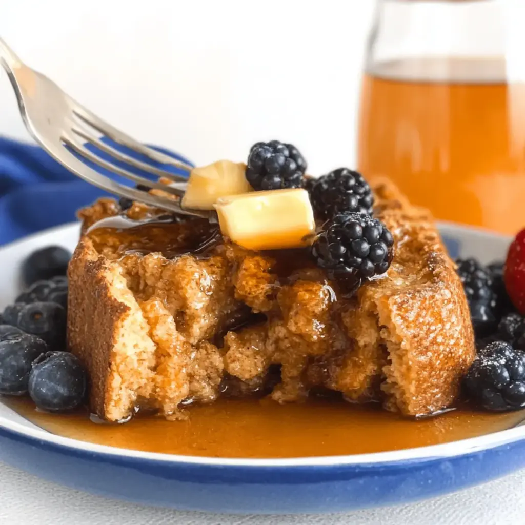 Overnight Crockpot French Toast