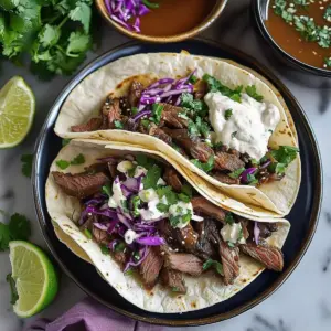 Korean Bulgogi Sauce Beef Tacos