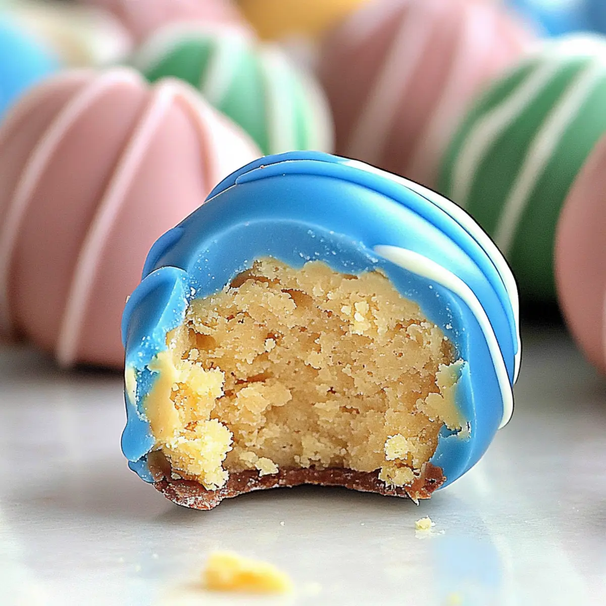 Easter Peanut Butter Balls