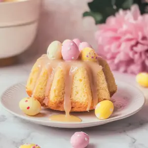 Easter Mini Bundt Cakes