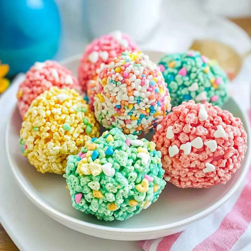 Rice Krispie Easter Eggs