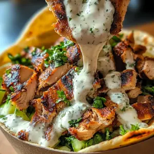 Chicken Shawarma with Garlic Sauce