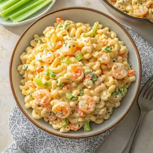 Macaroni Salad with Shrimp