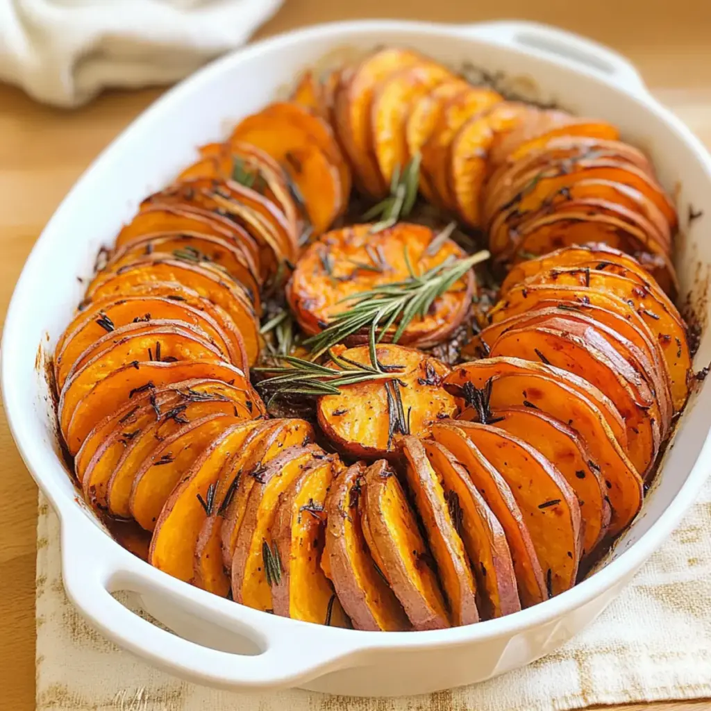 Roasted Rosemary Sweet Potatoes