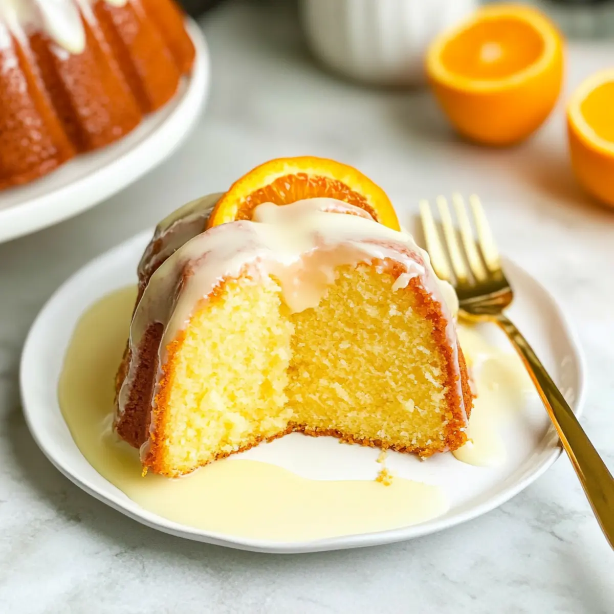 Orange Bundt Cake