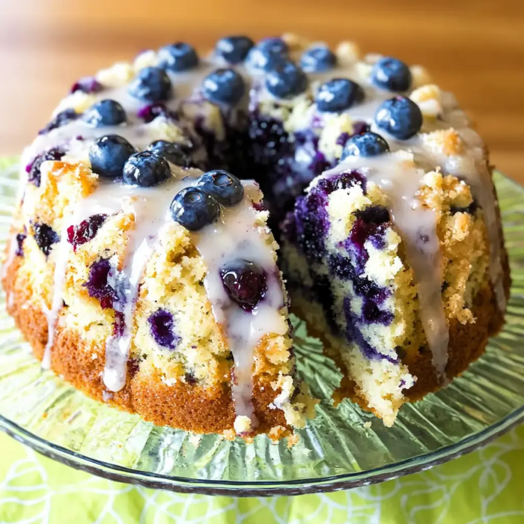Blueberry Muffin Cake Recipe