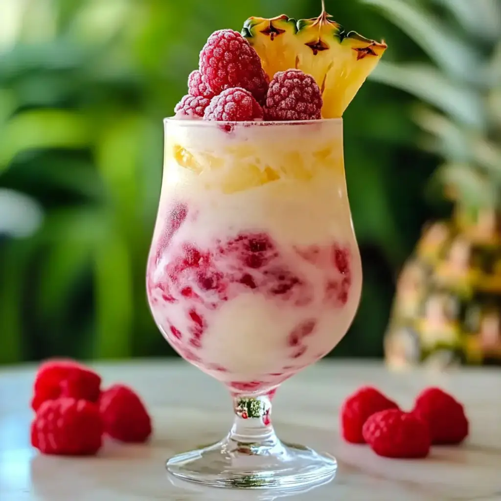 Raspberry Colada Twist