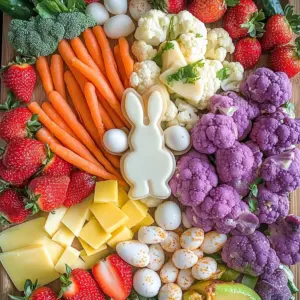 Easter Toddler Snack Board