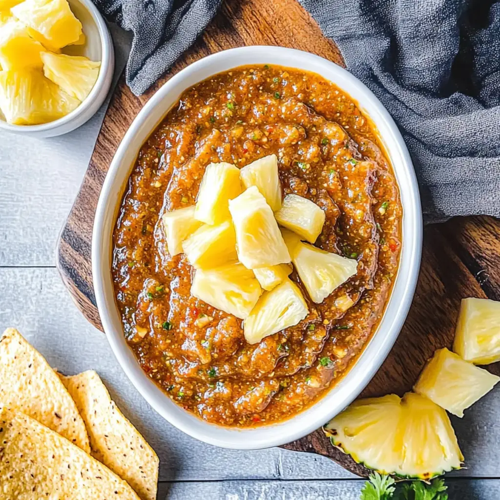 Pineapple Chipotle Salsa