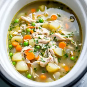 Crockpot Chicken Vegetable Soup