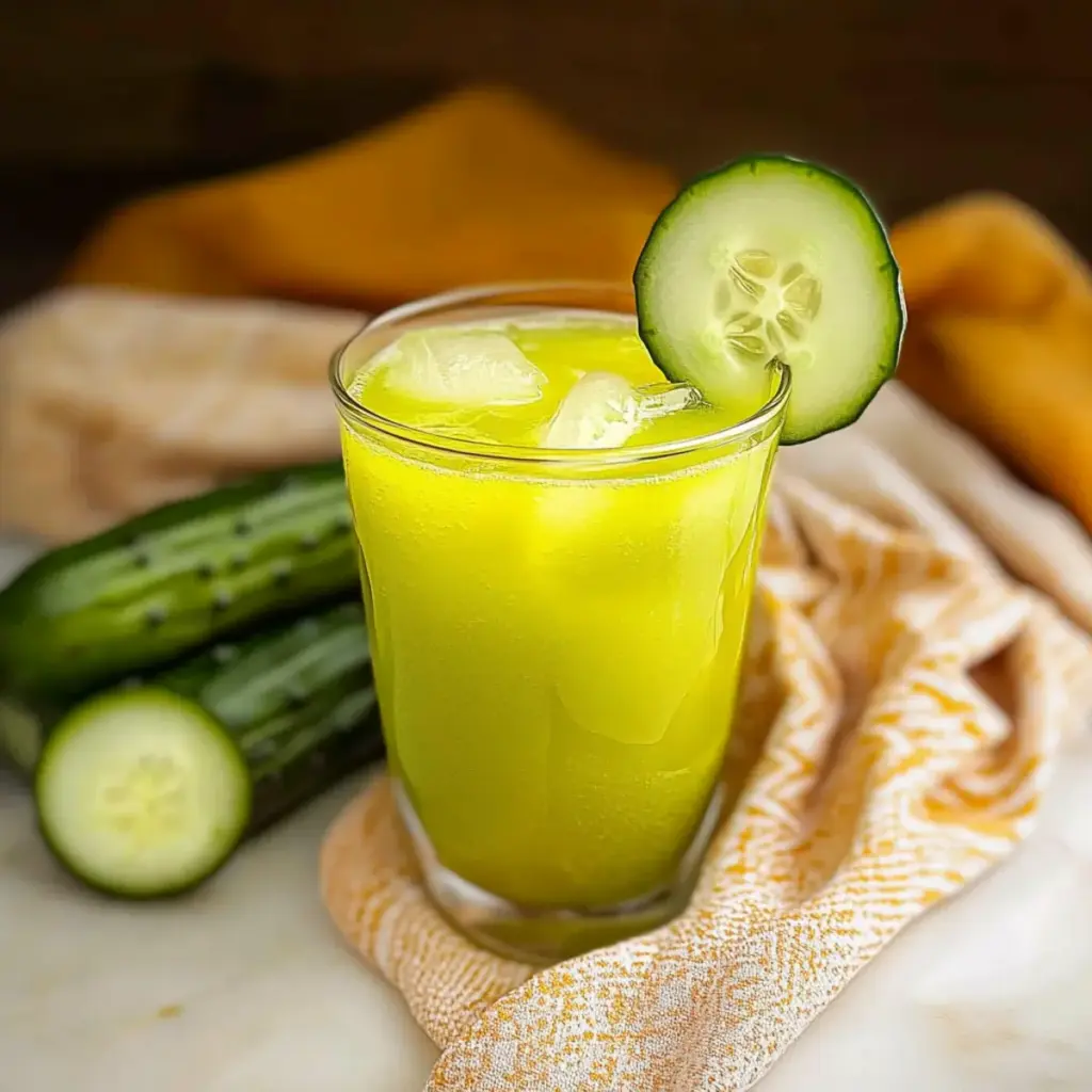 Pineapple and Cucumber Juice
