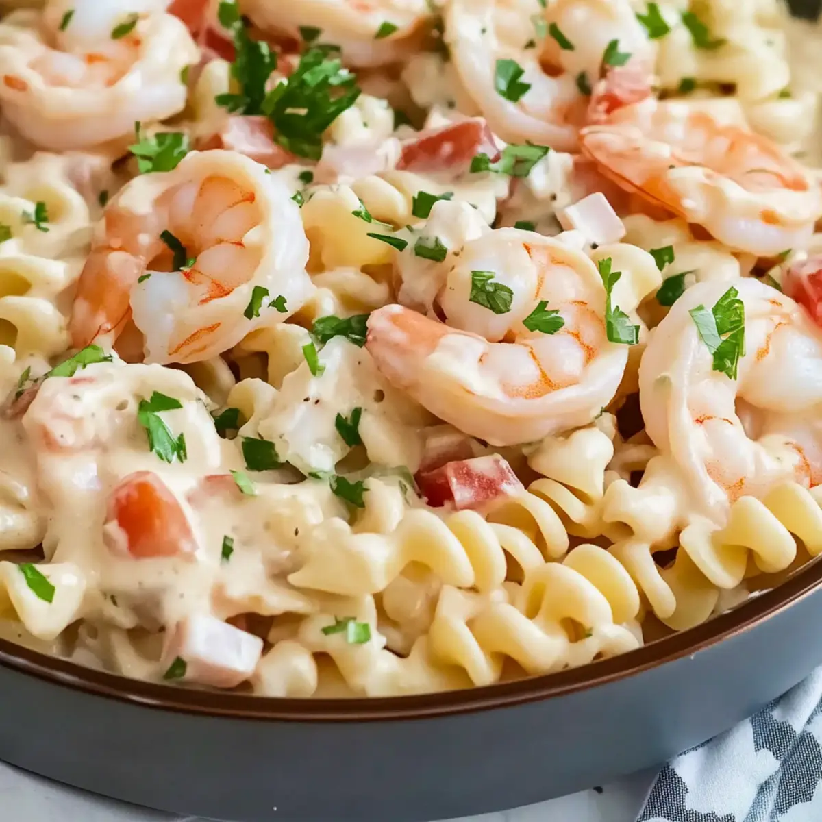 Shrimp Louis Pasta Salad