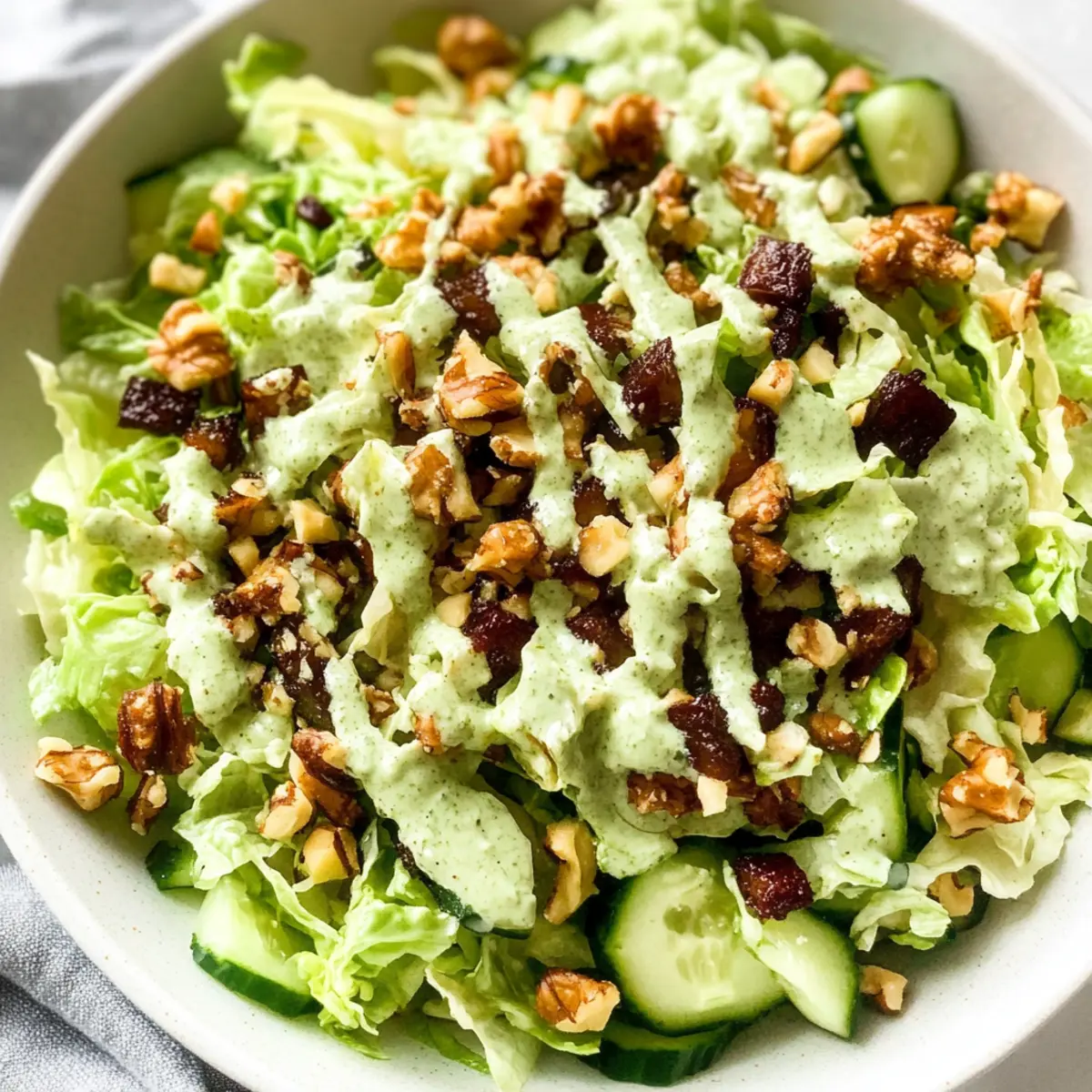 Crunchy Green Cabbage Salad