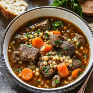 Slow Cooker Beef Barley Stew