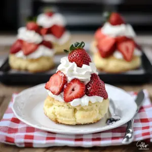 Homemade Strawberry Shortcakes