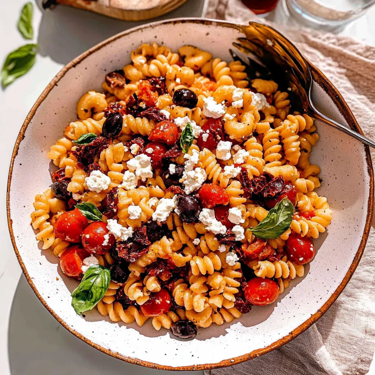 Sun Dried Tomato Pasta Salad