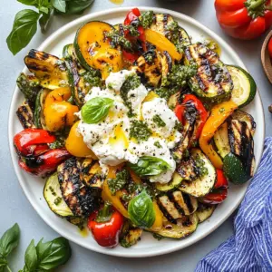Grilled Zucchini and Peppers