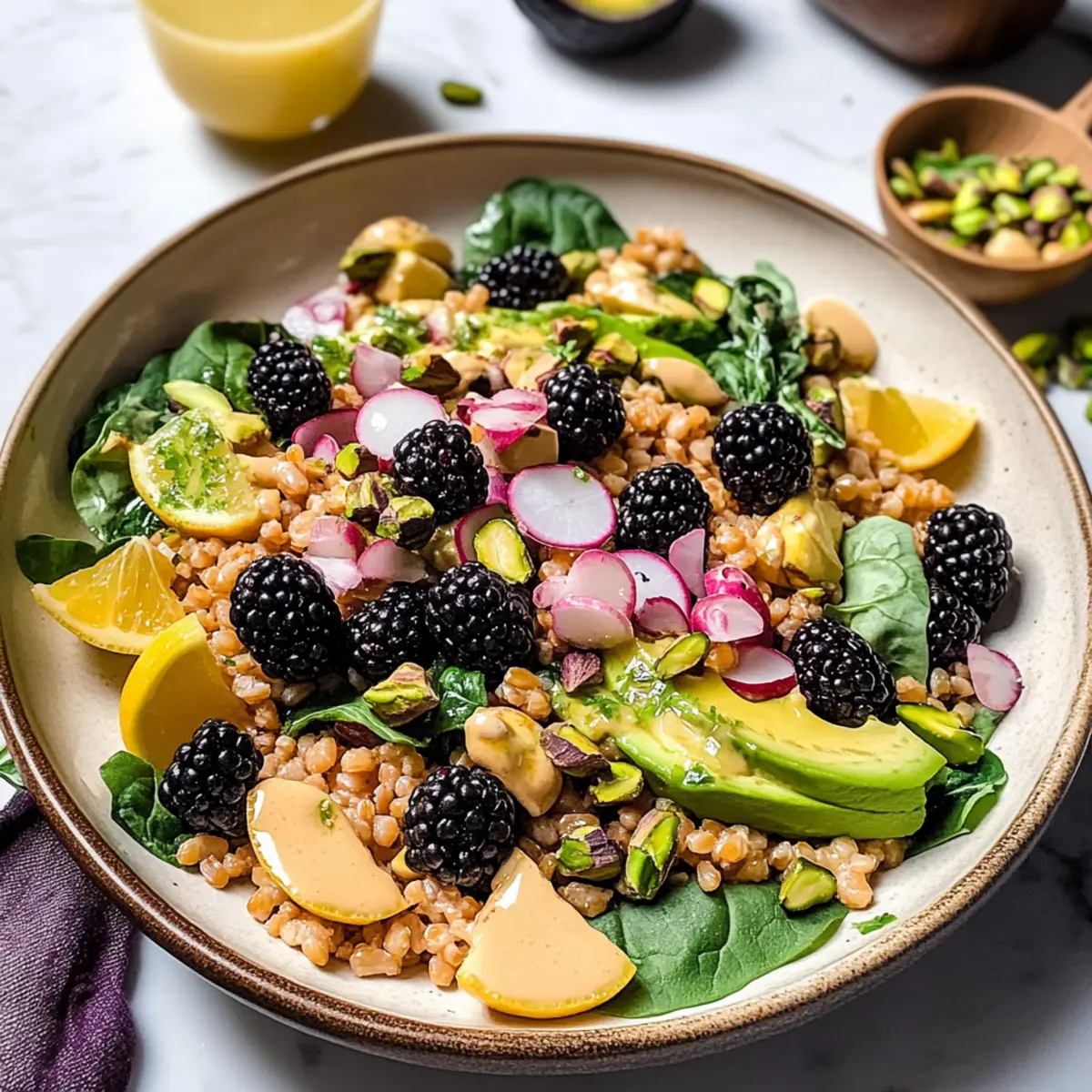 Easy Farro Salad