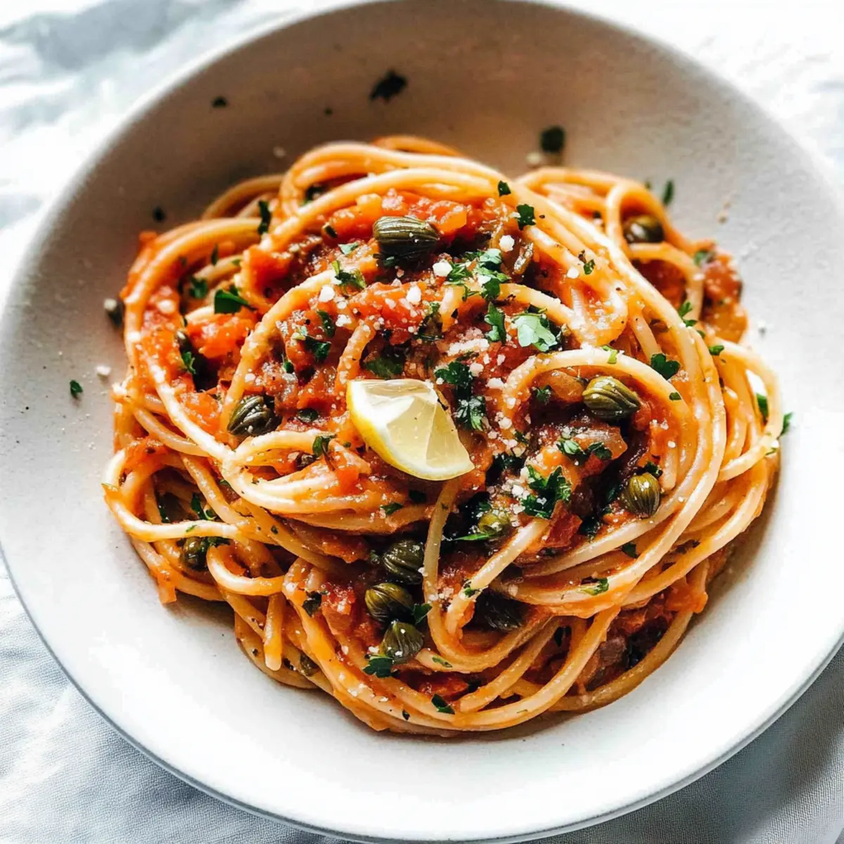 Roasted Tomato Puttanesca