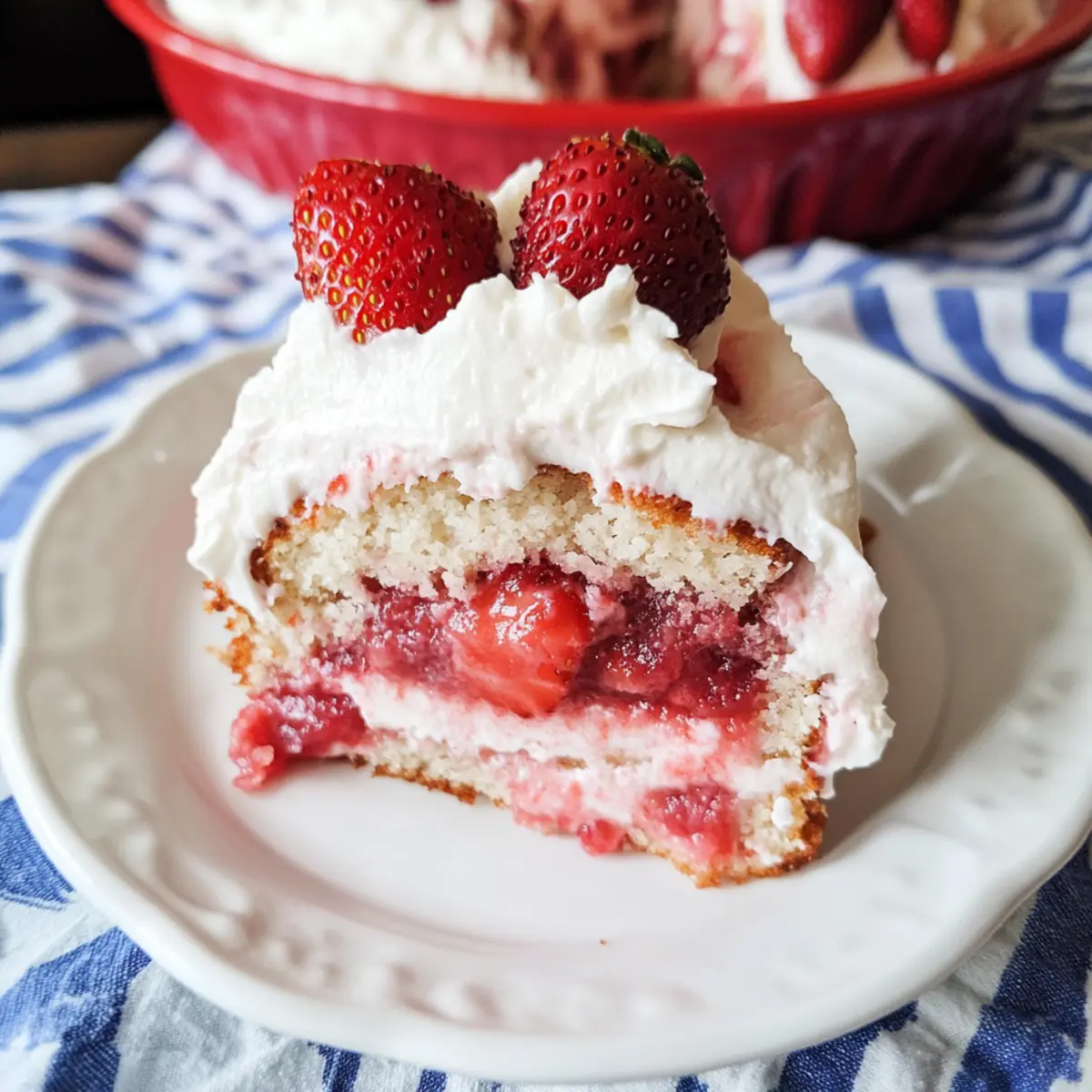 Strawberry Tres Leches Cake