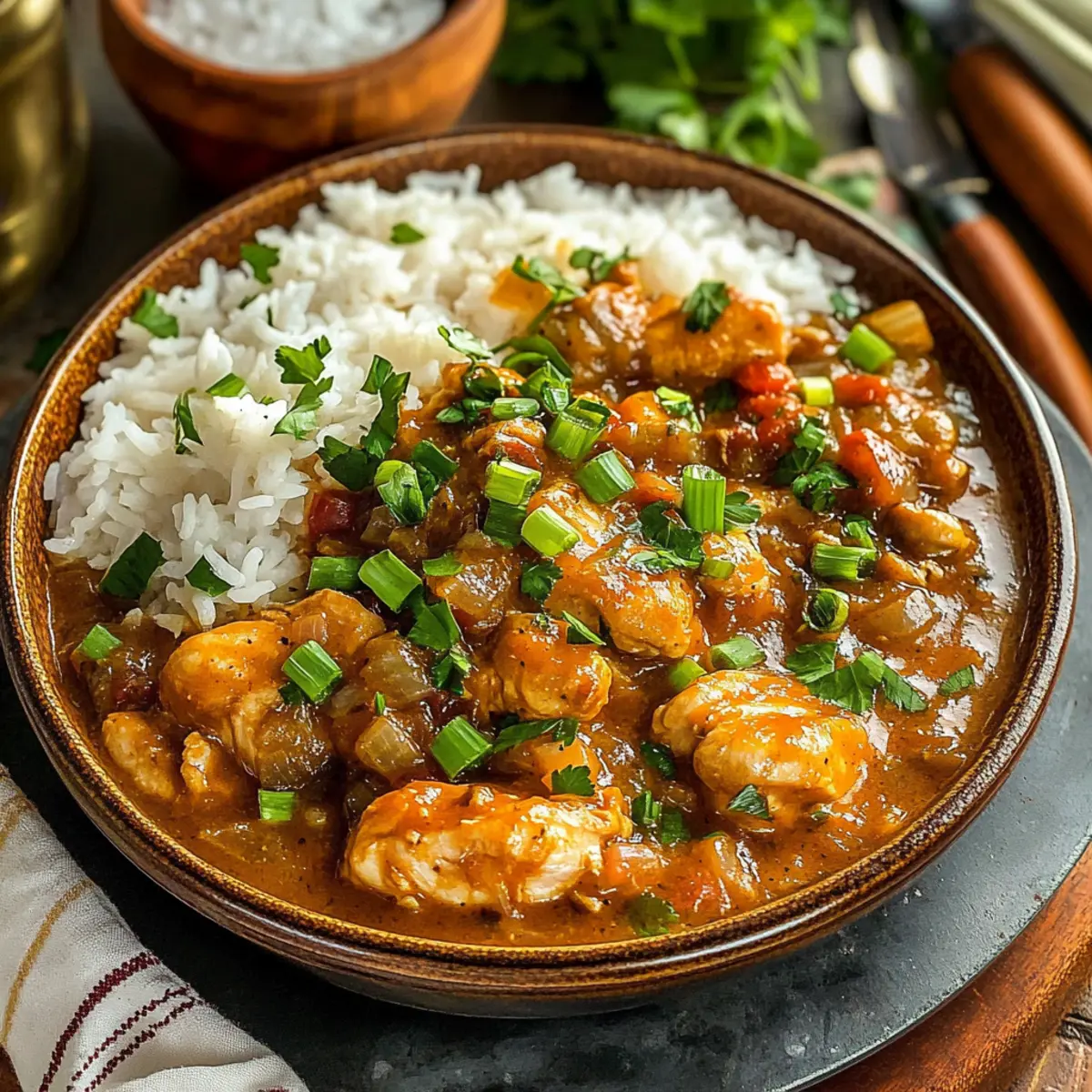 Chicken Étouffée