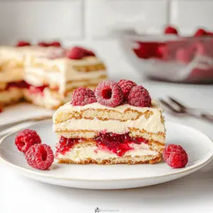 Raspberry Tiramisu