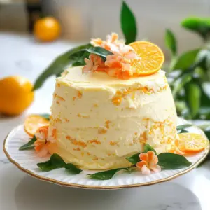 Orange Dreamsicle Cake