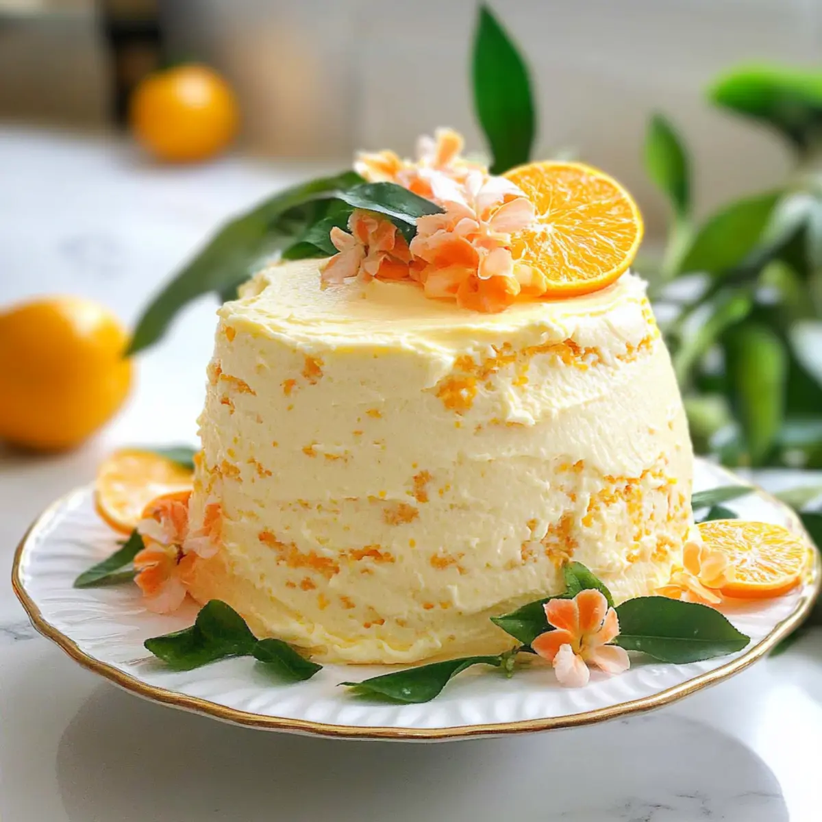 Orange Dreamsicle Cake
