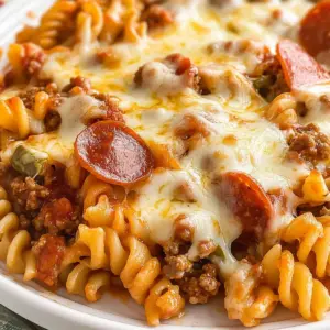 Pizza Pasta Casserole