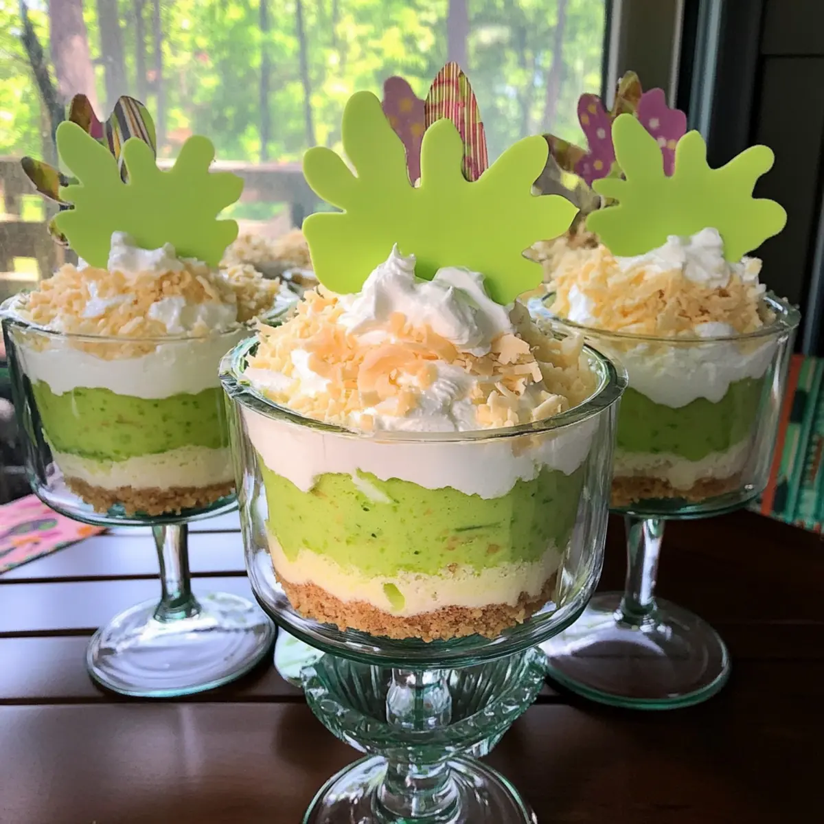 Key Lime Coconut Parfait