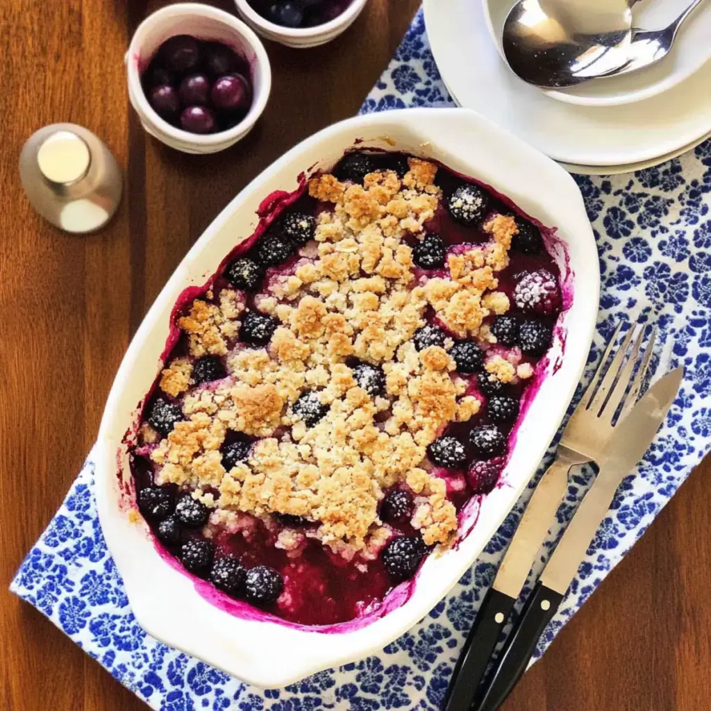 Summer Berry Crisp
