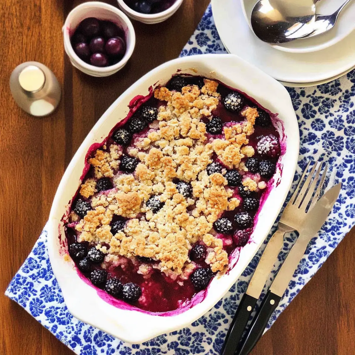 Summer Berry Crisp