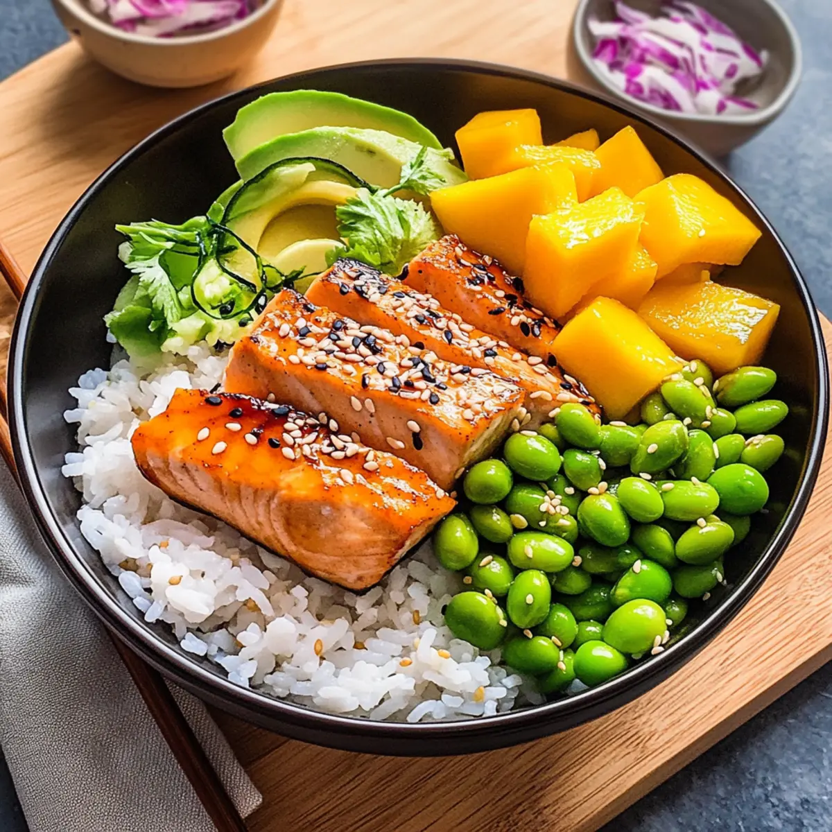 Salmon Rice Bowl Recipe