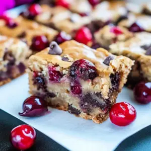 Chocolate Chip Cherry Bars