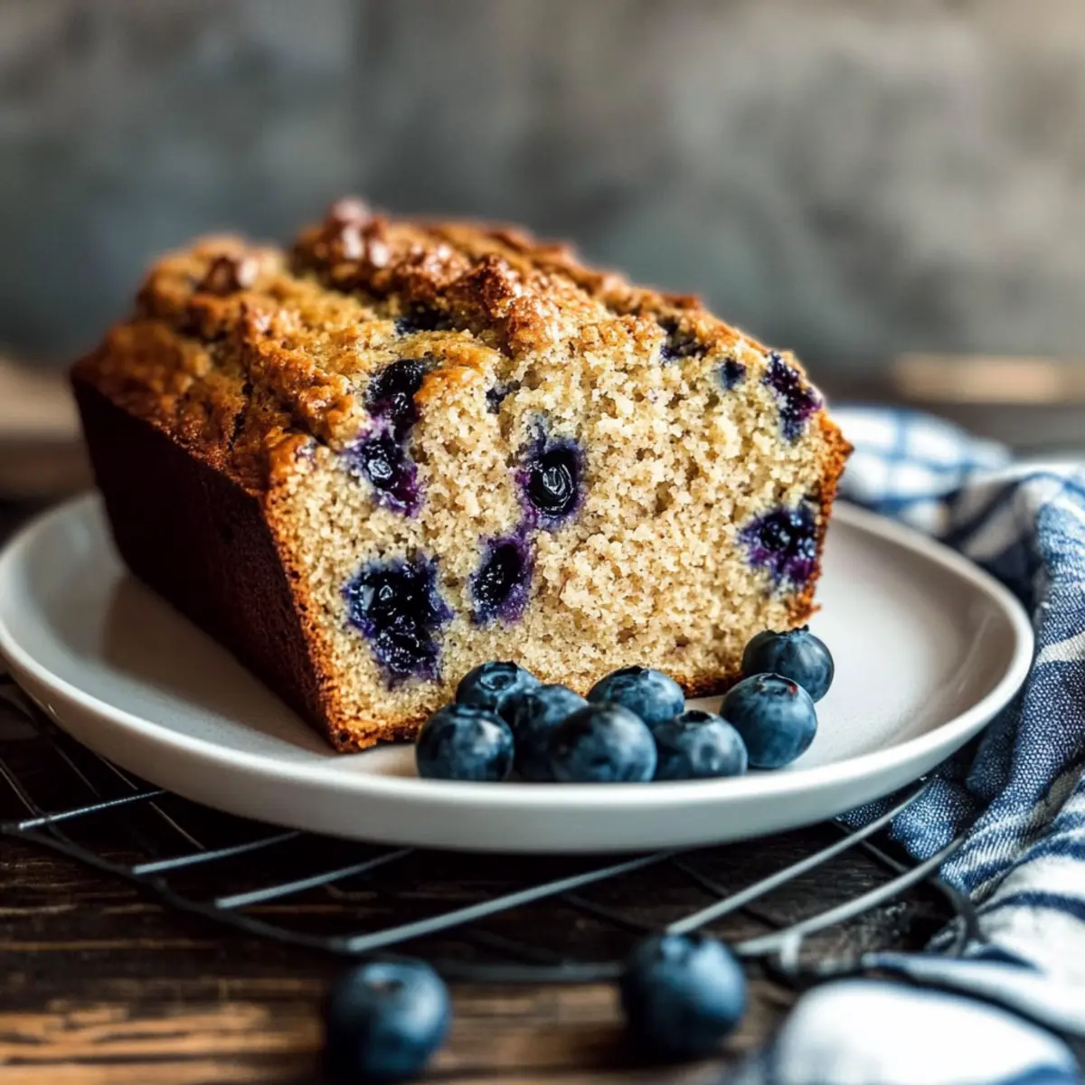 Blueberry Banana Bread