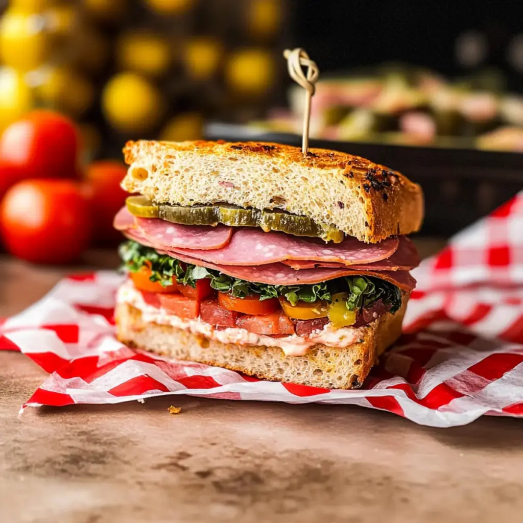 Pressed Italian Picnic Sandwiches