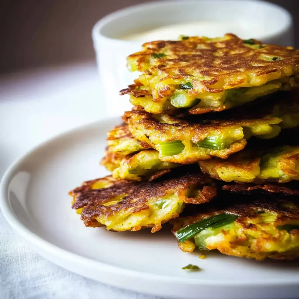 Gluten-Free Leek Fritters