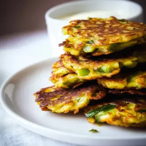 Gluten-Free Leek Fritters