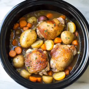 Crockpot Chicken and Potatoes