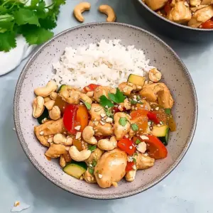 Stir Fry Chicken Cashew Nuts
